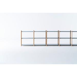 【Fulcrum】BAGUETTE SHELF 3SHELVES FOR JOINT / GRAY